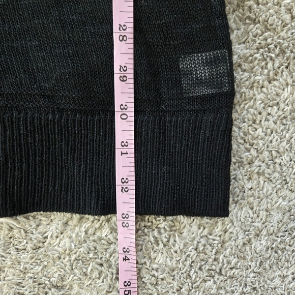 Grecerelle Crochet Long Sleeve Open Cardigan. Black. Size 2XL. New. - Picture 5 of 8